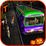 Halloween Party Bus Driver 3D Apk