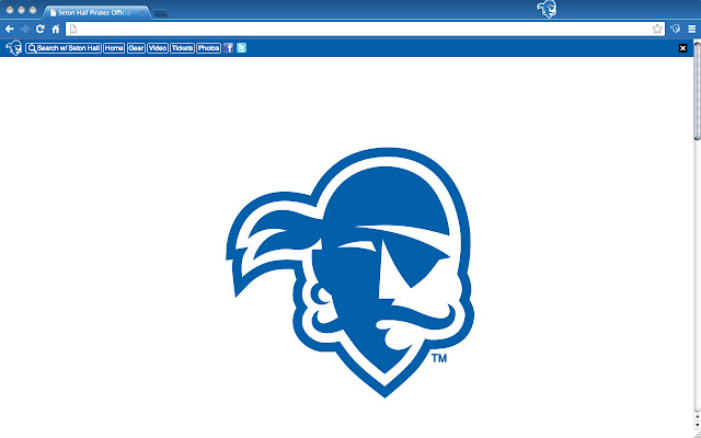 Seton Hall University Theme chrome extension