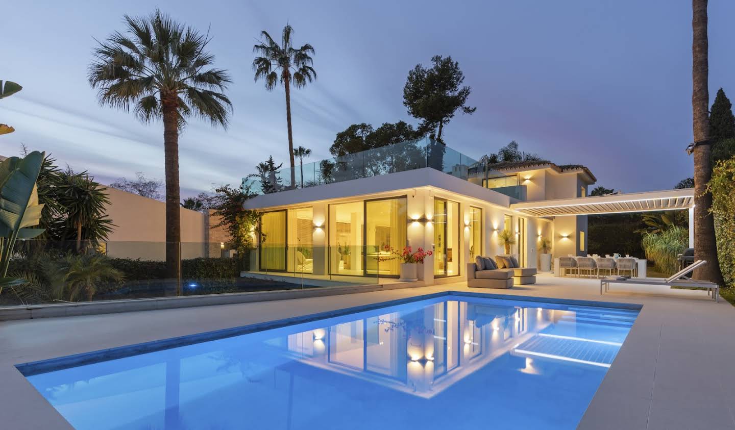 Villa avec piscine et terrasse Marbella