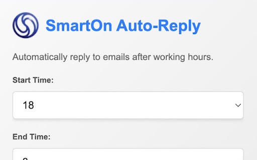 SmartOn Auto-Reply