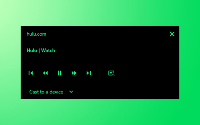 Better Hulu PiP chrome extension