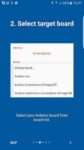 Arduino Sketch hex Uploader