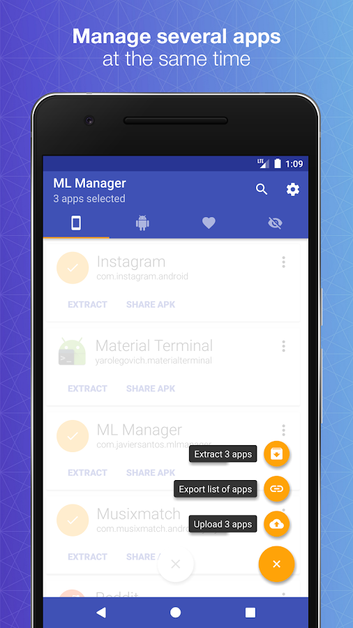    ML Manager: APK Extractor- screenshot  