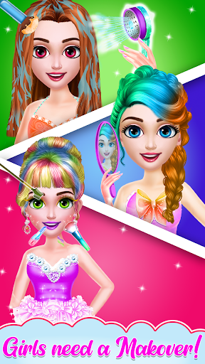 Screenshot Hairs Braids Makeup Salon Game