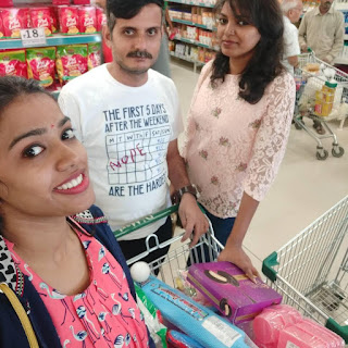 Vaishnavi Vasu at DMart, Sainikpuri,  photos