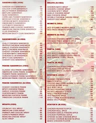 The Thickshake Factory menu 1