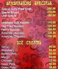 Hotel Grand Sandarshini Inn menu 4