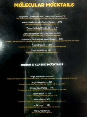 A Grill Company menu 