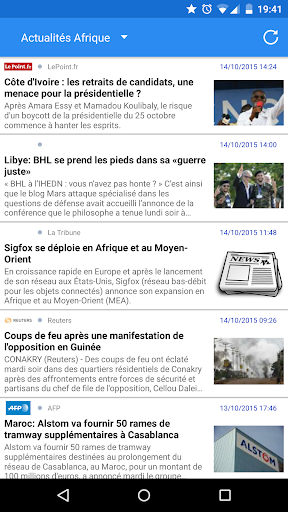 Actualités Afrique