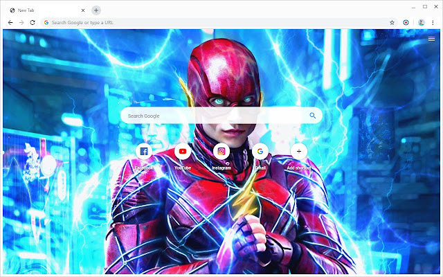 New Tab - The Flash