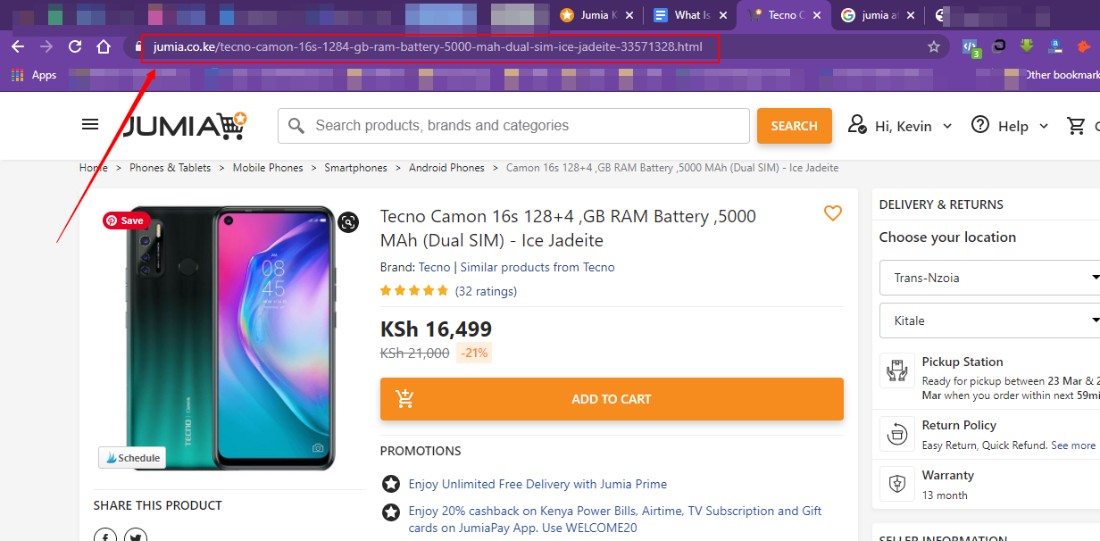 how to promote a product through jumia affiliate in Kenya