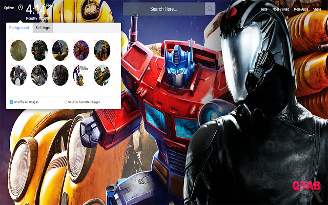 Transformers Wallpapers HD Theme