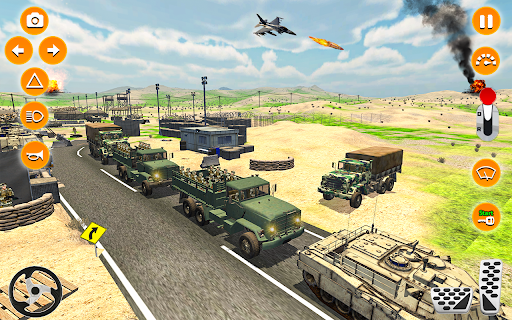 Screenshot Army Truck Driving 3D Games