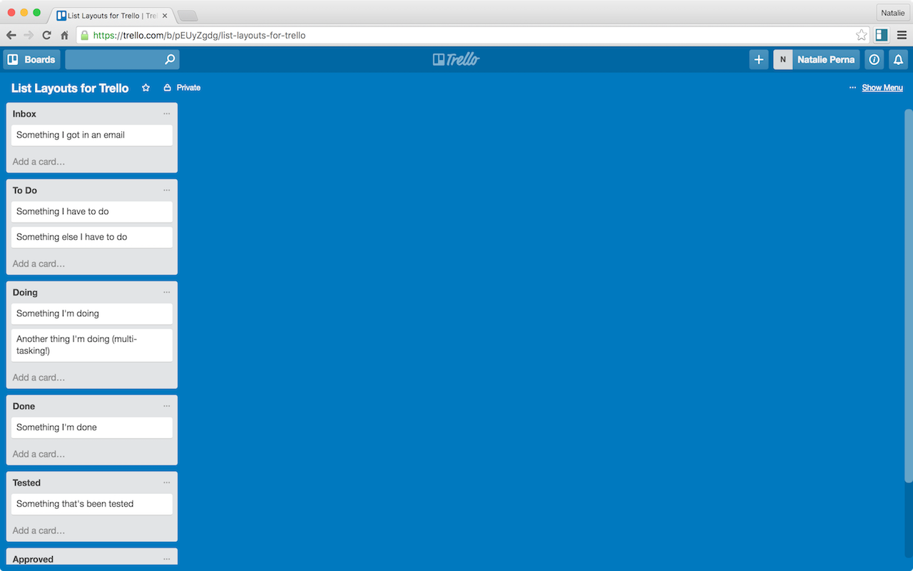 List Layouts for Trello Preview image 1