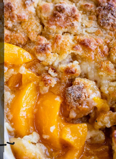 Juicy peaches and lots of flaky crust summer on a plate!