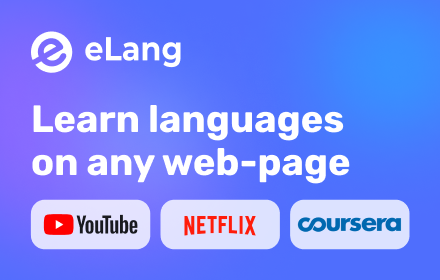 eLang: Learn Languages with Netflix & Youtube Preview image 13