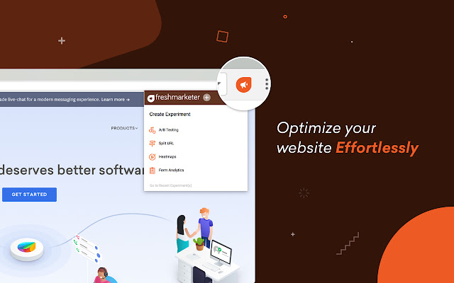 Freshmarketer-A/B Testing & Heatmap Software chrome extension
