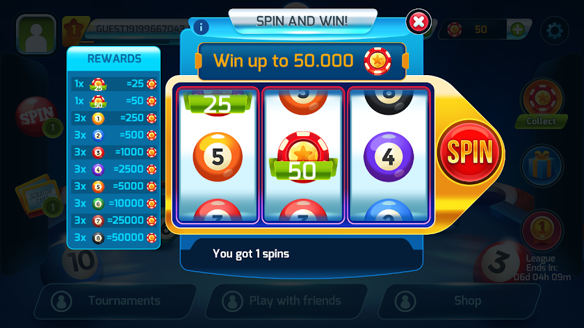 Perfect Pool Screen 3