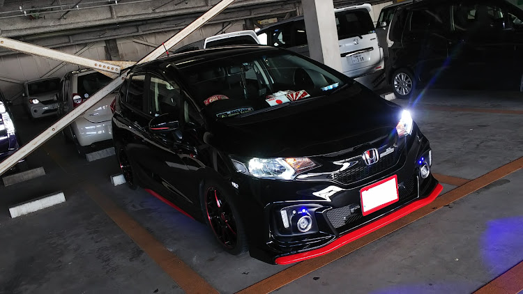 フィットのナイトミーティング・打ち上げ花火・スマイルカレンダープロジェクト・洗車・三重県に関するカスタム事例の投稿画像3枚目