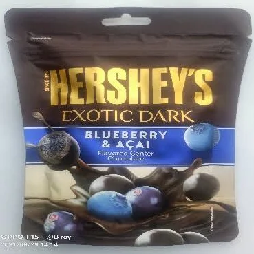 Hersheys Hershey'S Exotic Dark Blueberry - 100 gm