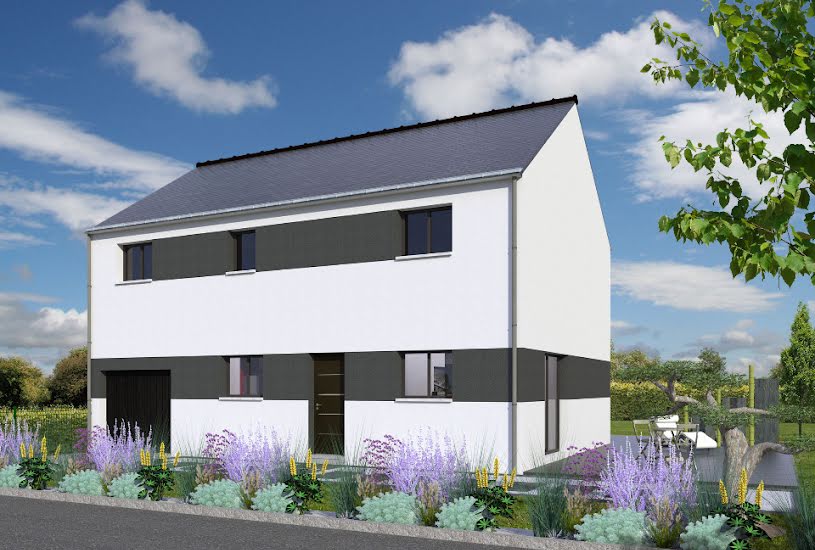  Vente Terrain + Maison - Terrain : 440m² - Maison : 119m² à Bruc-sur-Aff (35550) 