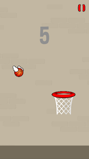 Flappy Ball - Ball through the Basket - náhled