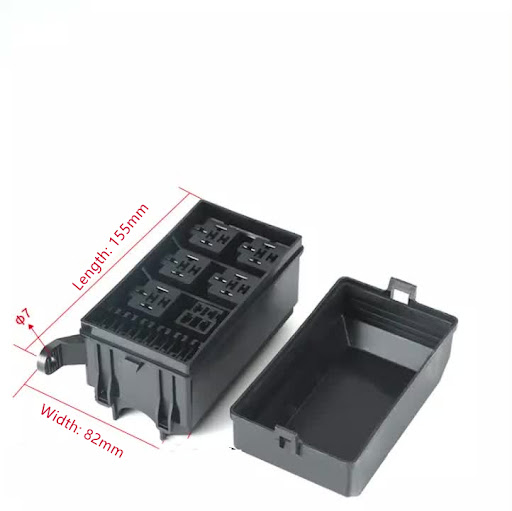 Title 5, Car 6-way Fuse Box With 12V24V Relay. Provides ...