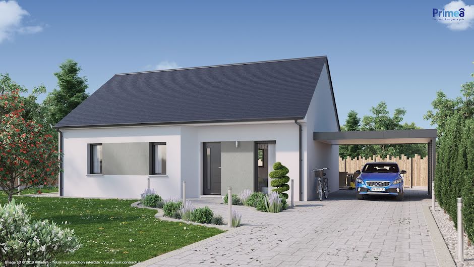 Vente maison neuve 4 pièces 76 m² à Martigné-Ferchaud (35640), 161 900 €