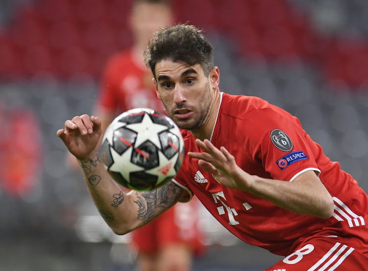 Bayern Munich's Javi Martinez during the Champions League round of 16, second leg against Lazio at Allianz Arena, Munich on March 17, 2021