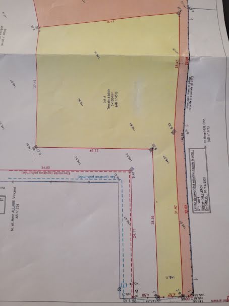 Vente terrain à batir  1004 m² à Goupil-Othon (27170), 45 000 €