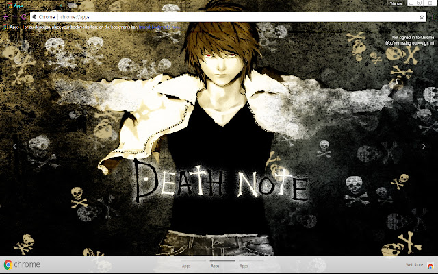 Death Note :Verity 1920X1080 chrome extension