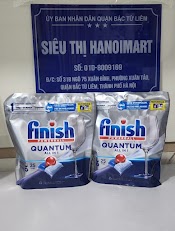 Combo 2 Gói Viên Rửa Bát Finish Quantum 25 Viên ( 25 X2=50 Viên )