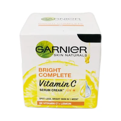 Garnier Bright Complete Vitamin C Serum Cream - With SPF 40 /Pa+++ - 45 gm