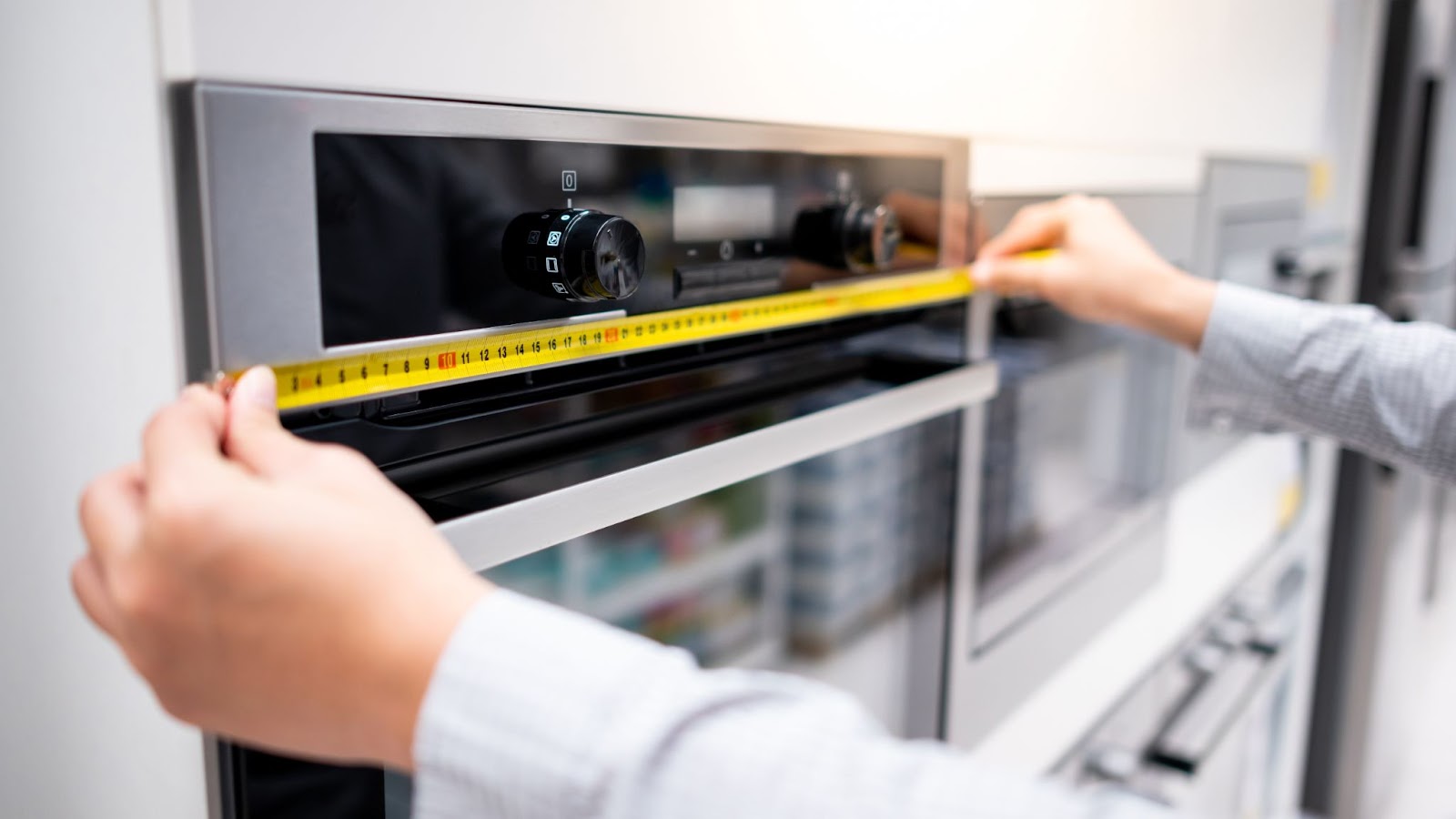 measuring appliances for cabinets