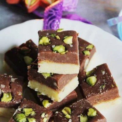 Khoya Chocolate Burfi