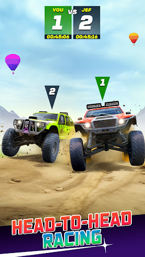 Screenshot Monster Truck Race - Mega Ramp
