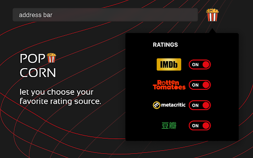 Popcorn - Ratings for Netflix