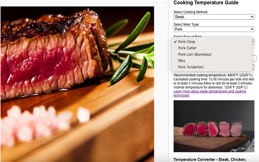 Perfect Meat Temp: Steak & Meat Doneness Guide screenshot 3
