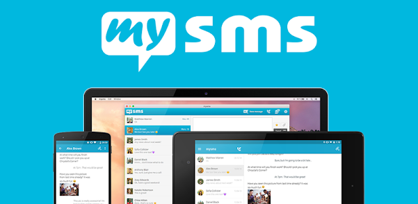 mysms SMS Text Messaging Sync