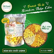 Snack Tá Lả Bim Bim Thập Cẩm 90 Food Túi Zip 500G Giòn Tan Thơm Ngon Nhức Nách Đảm Bảo An Toàn Vstp