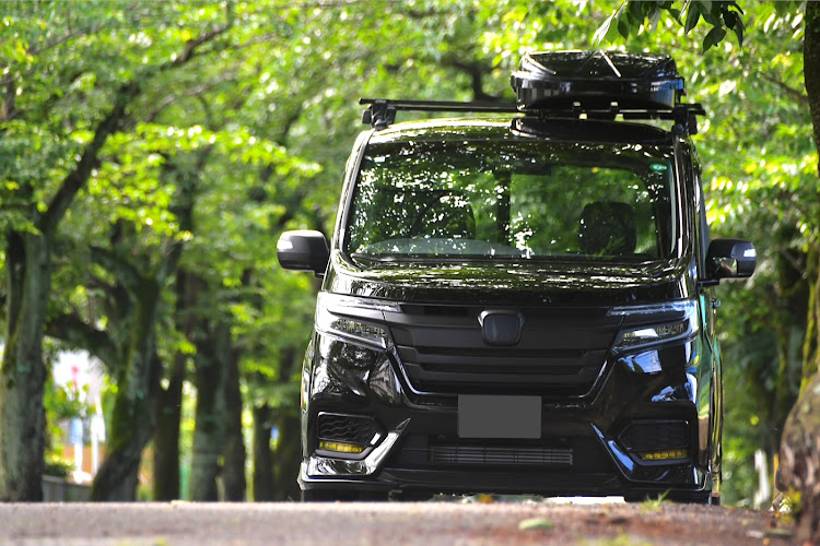 ステップワゴンのステップワゴンスパーダ・入間基地ランウェイウォーク・プチカメ活・西武鉄道・車高詐欺に関するカスタム事例の投稿画像2枚目