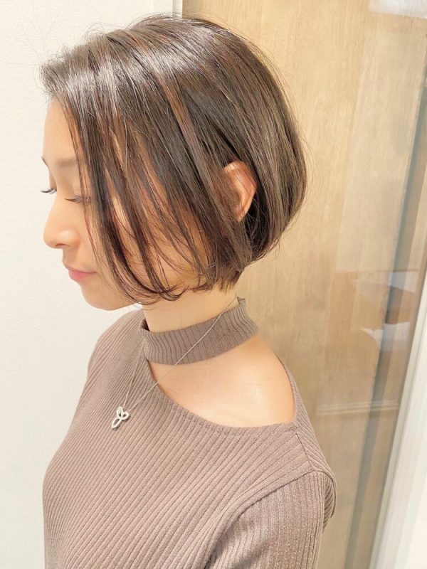 首が短い人が似合う髪型特集 ショートからロングまで垢抜ける似合わせヘアをご紹介 Trill トリル