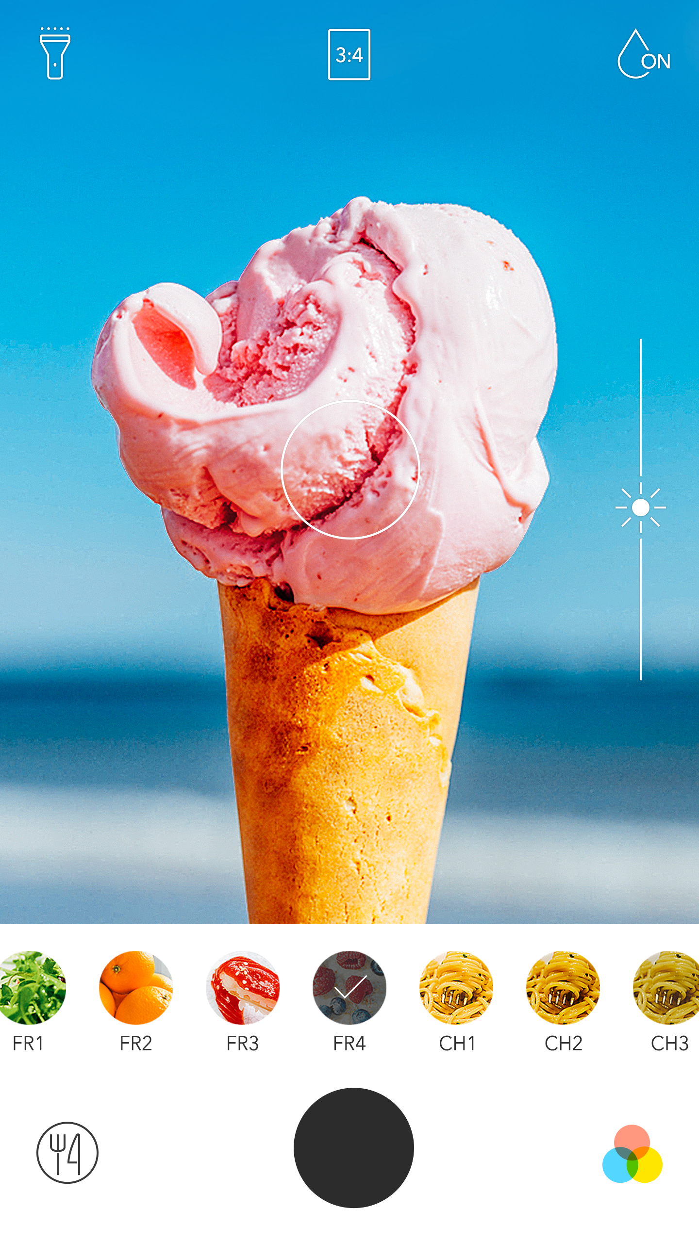 Android application Foodie - Food Photography screenshort