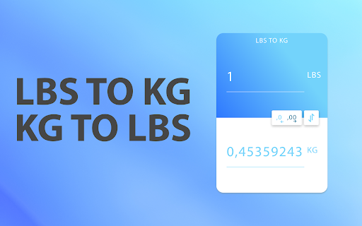 kg to lbs - lbs to kg