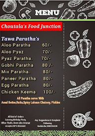 Choutala's Food Junction menu 1