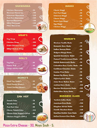 ZAN Cafe menu 2