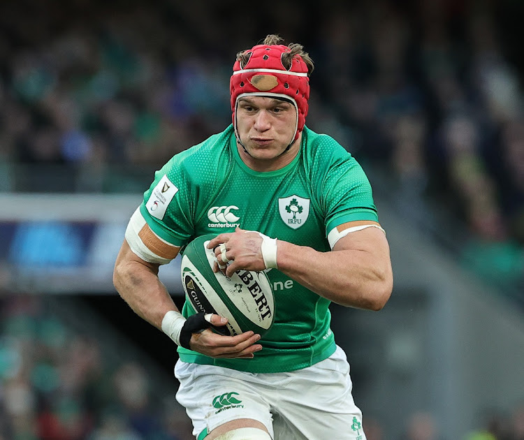 Ireland's Josh van der Flier was named World Rugby's Player of the Year in 2022. Picture: DAVID ROGERS/GETTY IMAGES