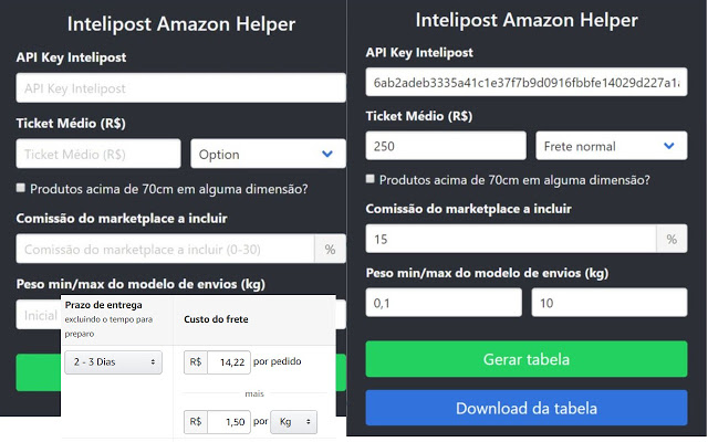 Intelipost: Conversor Amazon Marketplace Preview image 2