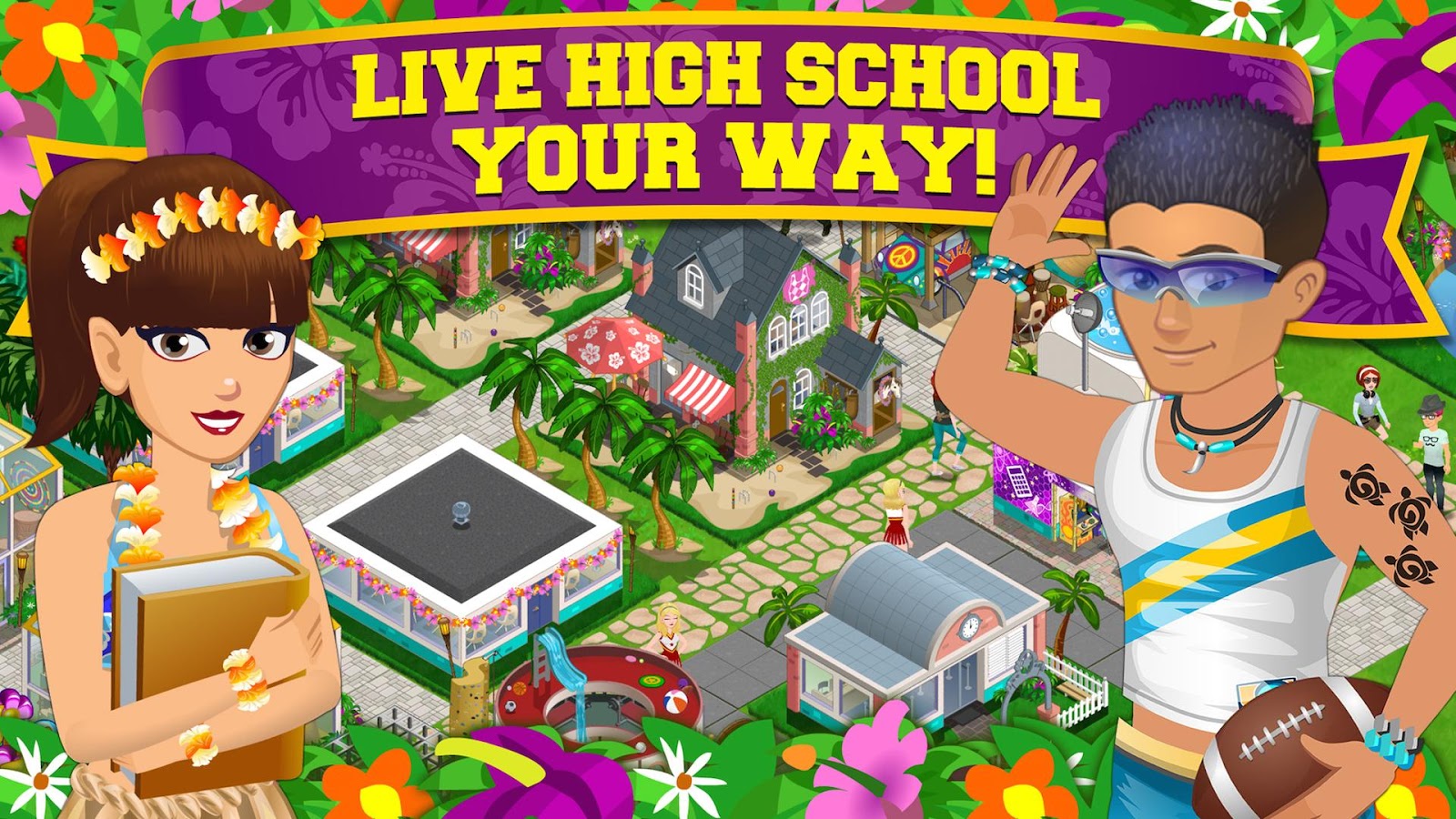 High school story game download