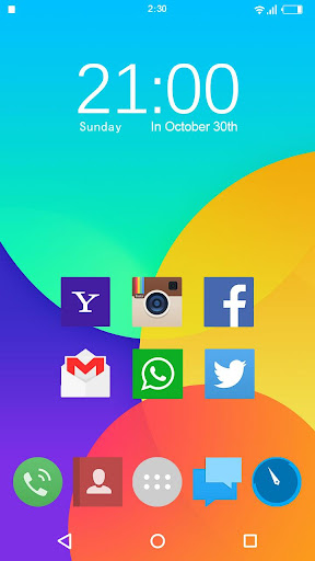 KK Launcher FlyMe Theme